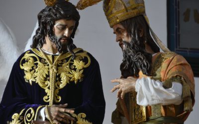 Nuestro Padre Jesús en Su Soberano Poder, en su paso de misterio
