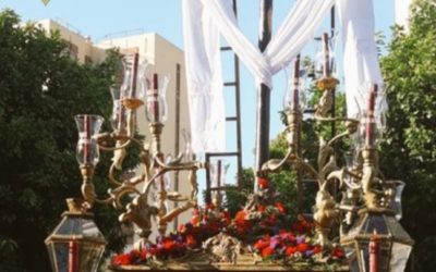 Procesión de la Cruz de Mayo del grupo joven