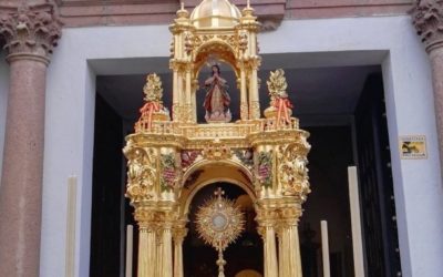 Procesión Eucarística en San Gonzalo