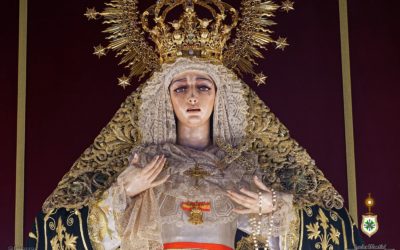 Aparato de cultos del solemne triduo a Nuestra Señora de la Salud a la luz de las velas