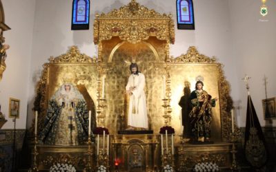 El Señor en Su Soberano Poder y San Juan, revestidos para la Navidad