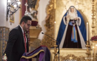 Nuestro hermano Pablo Sánchez Arias pronunció un memorable XIX Pregón de la Juventud en San Gonzalo