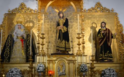 Nuestros titulares regresan a su retablo tras la Semana Santa